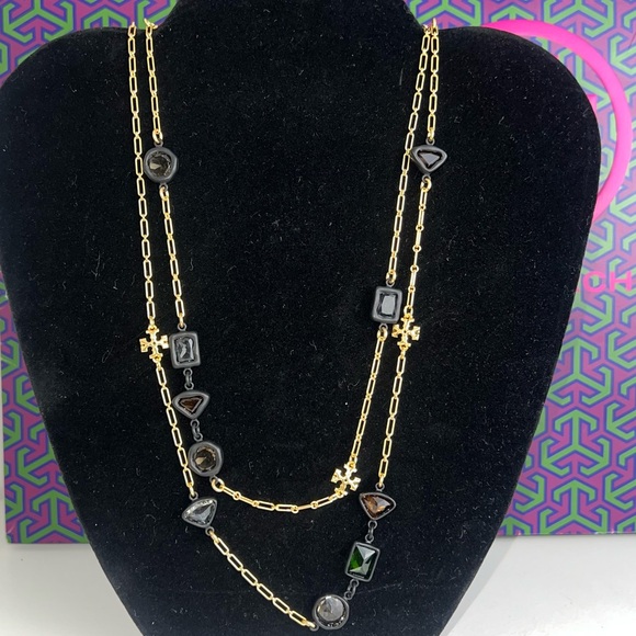 New Tory Burch ROXANNE DELICATE LONG NECKLACE - Picture 15 of 15